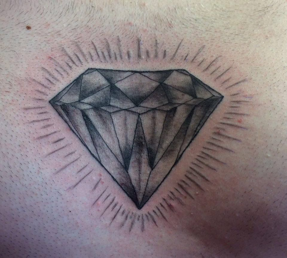 Chest Piece Diamond Grey Diamond Men With Tattoos Mens Chest with proportions 960 X 862