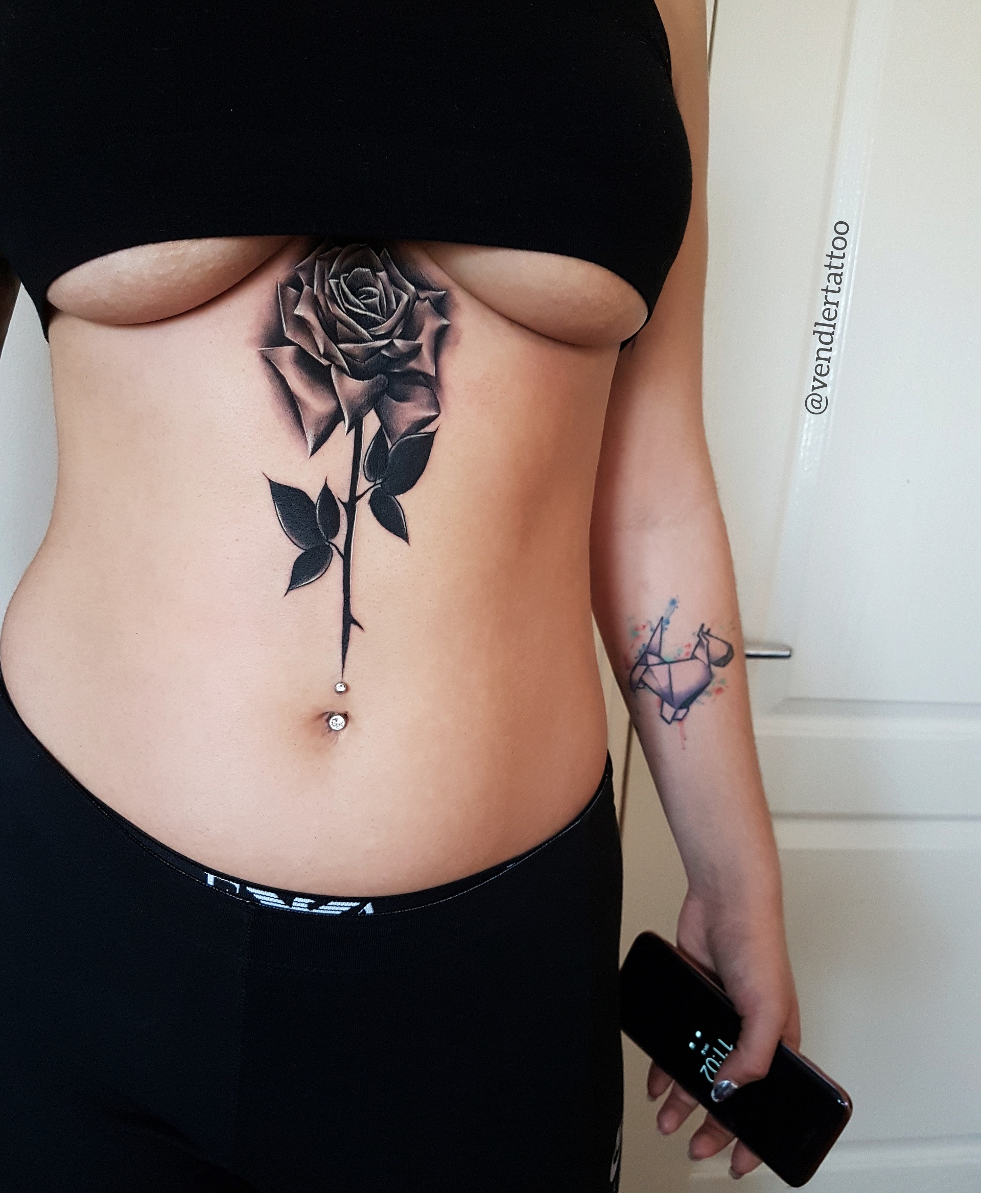 Chest Tattoos For Females 95 Images In Collection Page 3 intended for size 1920 X 2335