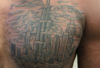 Chicago Skyline Chest Tattoo Coverup Chicago Chest Tattoo intended for measurements 3024 X 4032