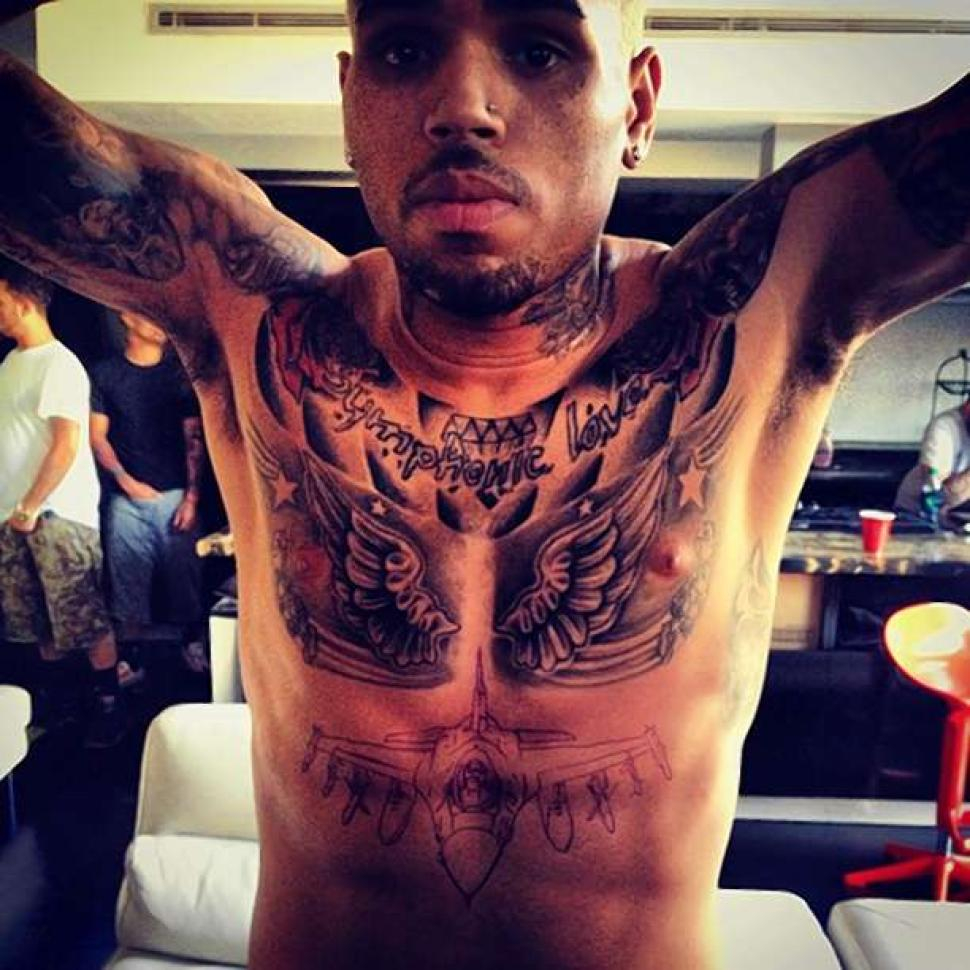 Chris Brown Tattoo Free Tattoo Pictures pertaining to measurements 970 X 970