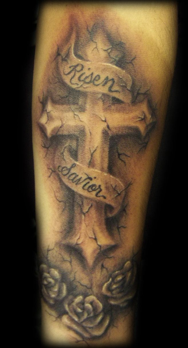 Christian Cross Tattoos Christian Cross Tattoo Tattoos 3 Them regarding measurements 657 X 1214