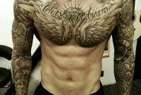 Clouds And Light Rays Dave Standard Cool Chest Tattoos Tattoos for size 852 X 1136
