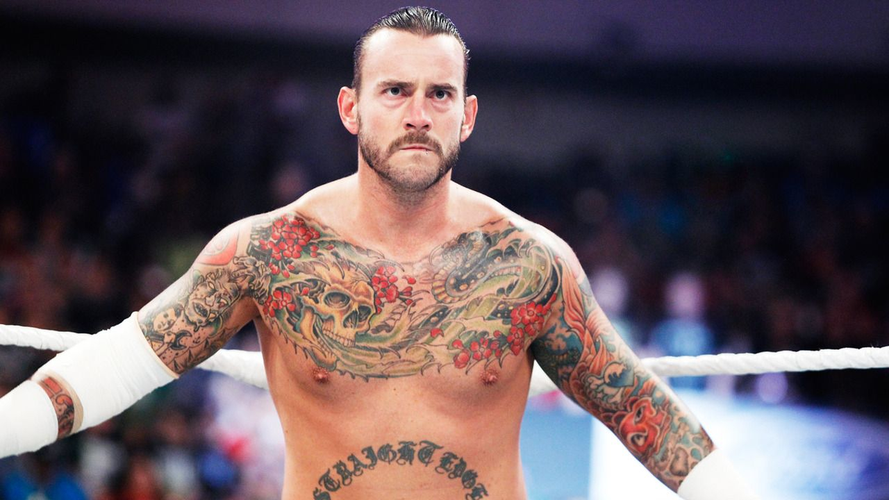 Cm Punk Best Wwe Wrestler Celebrities Men Flower Tattoo Flower within measurements 1280 X 720