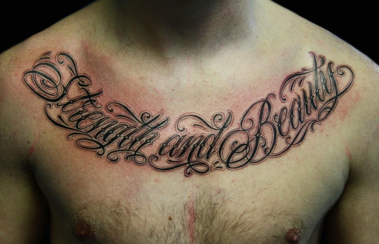 Collar Rocker Rick Tattoos Tattoo Tattoos Tattoo Fonts pertaining to proportions 1242 X 800