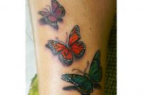 Colourful Butterflies Tattoo Girly Tattoos Colorful Butterfly regarding measurements 1001 X 1001