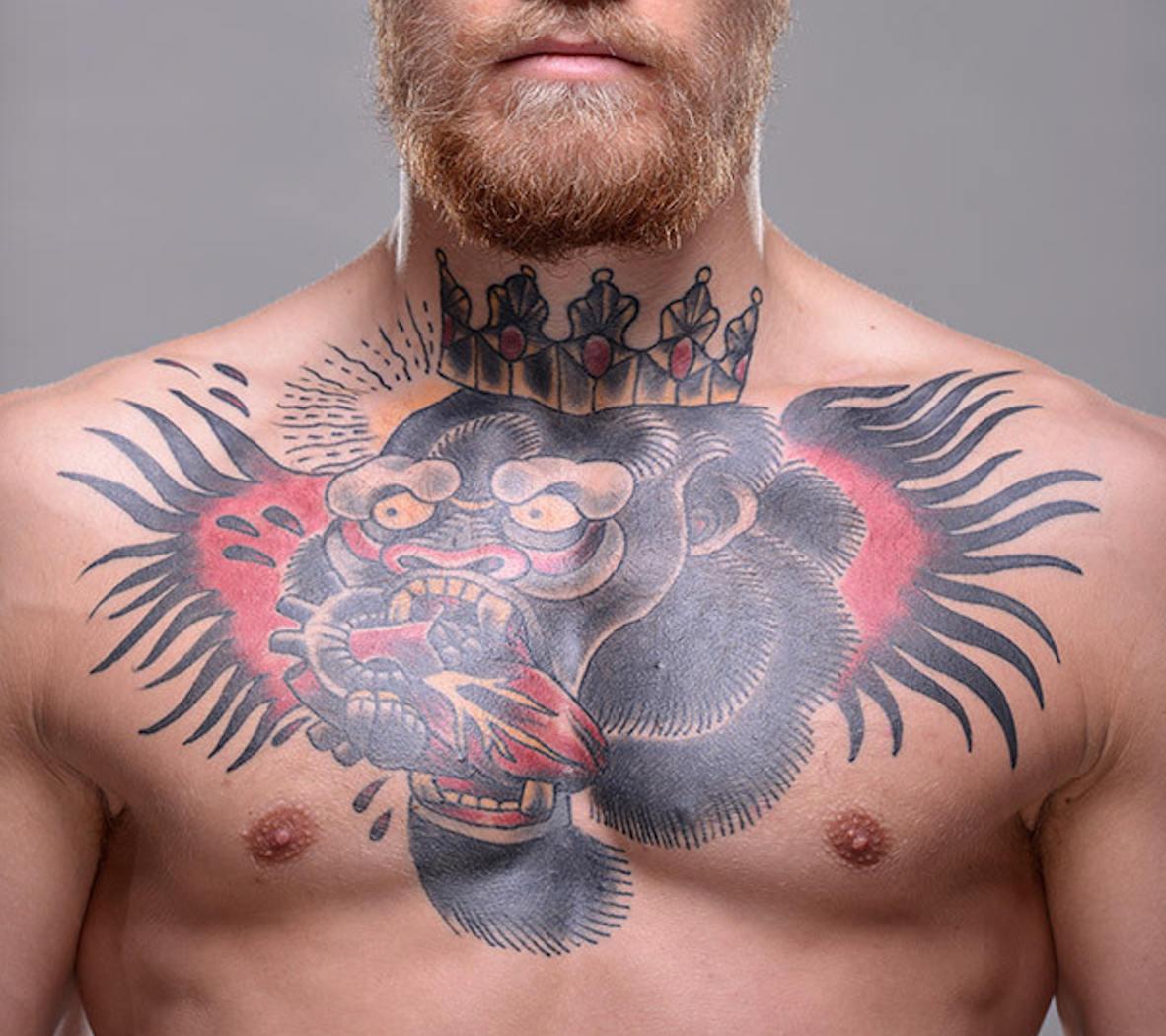 Conor Mcgregor Tattoo Conor Mcgregor Halloween Costume Etsy intended for size 1182 X 1050