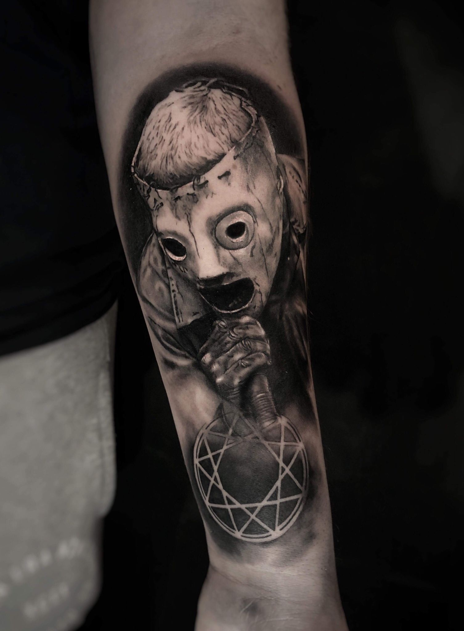 Corey Taylor Slipknot Tattoos Slipknot Tattoo Slipknot Corey regarding proportions 1506 X 2048