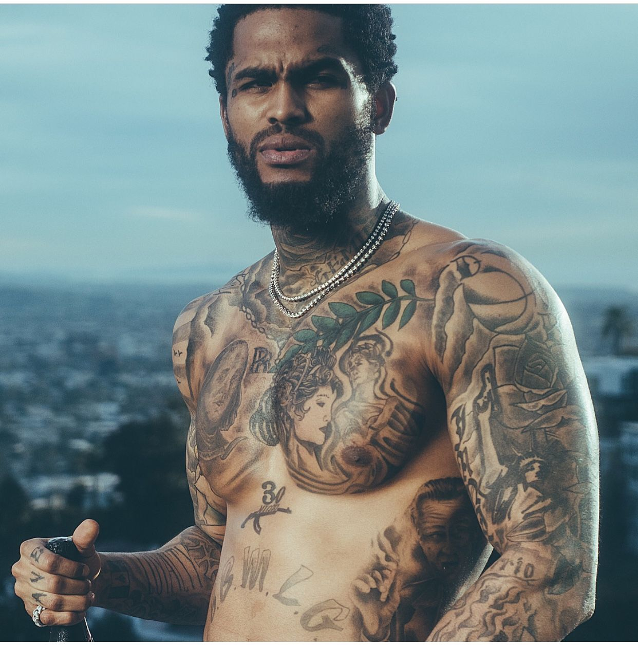 Dave East Rapper Daveeast Tattoos Shirtless Pinterestdee intended for size 1242 X 1255