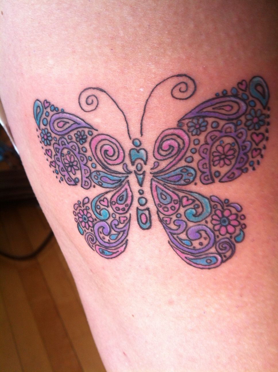 Decorative Butterfly Tattoo Me Tattoos Tattoos Beautiful throughout dimensions 968 X 1296