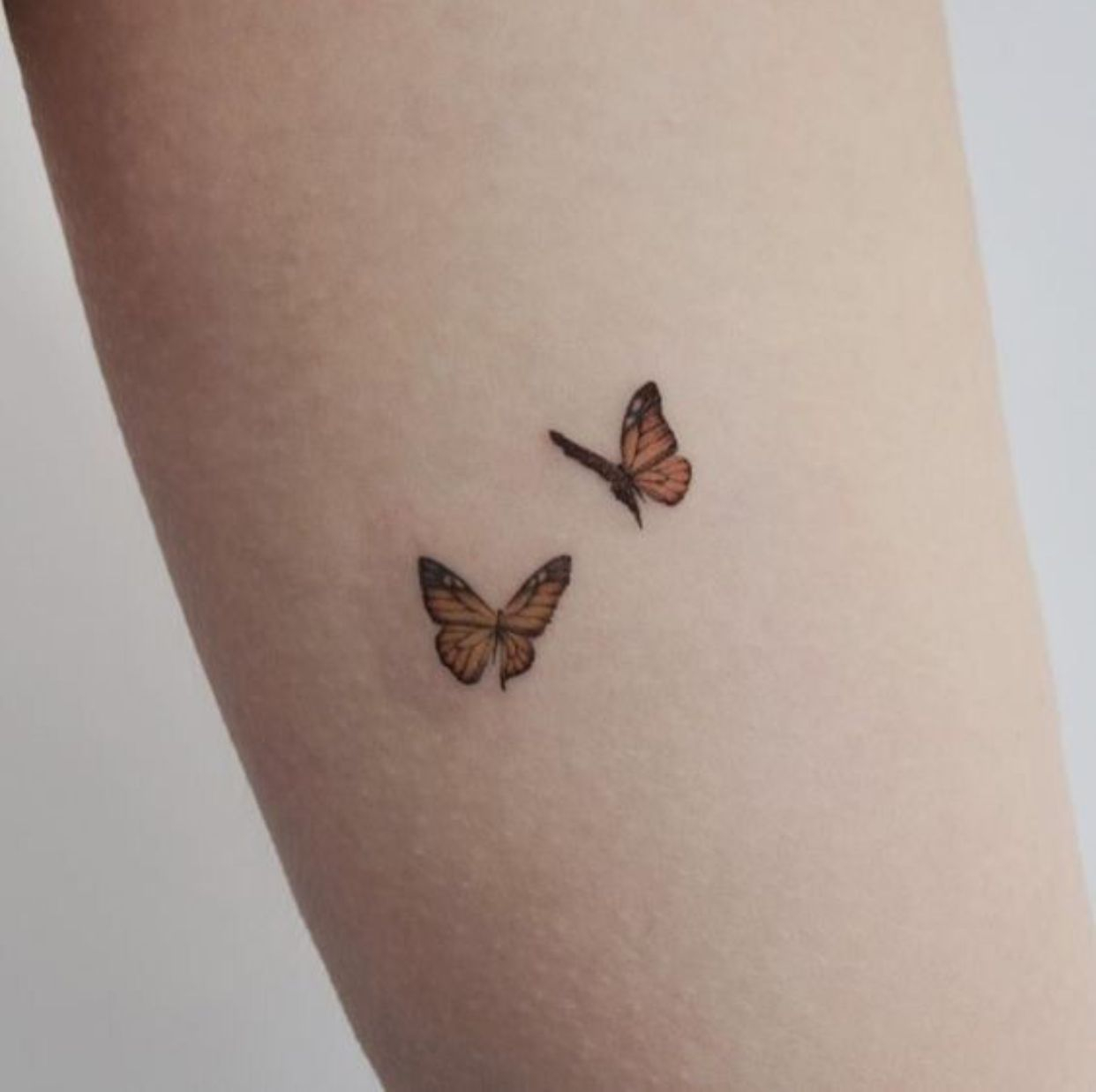 Delicate Butterfly Tattoo Pokey Fun Tattoos Tiny Butterfly intended for sizing 1242 X 1237