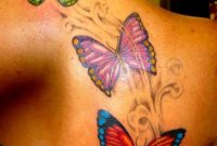 Designs Butterfly Tattoo For Women On Upper Back Picture 11919 for measurements 800 X 1067