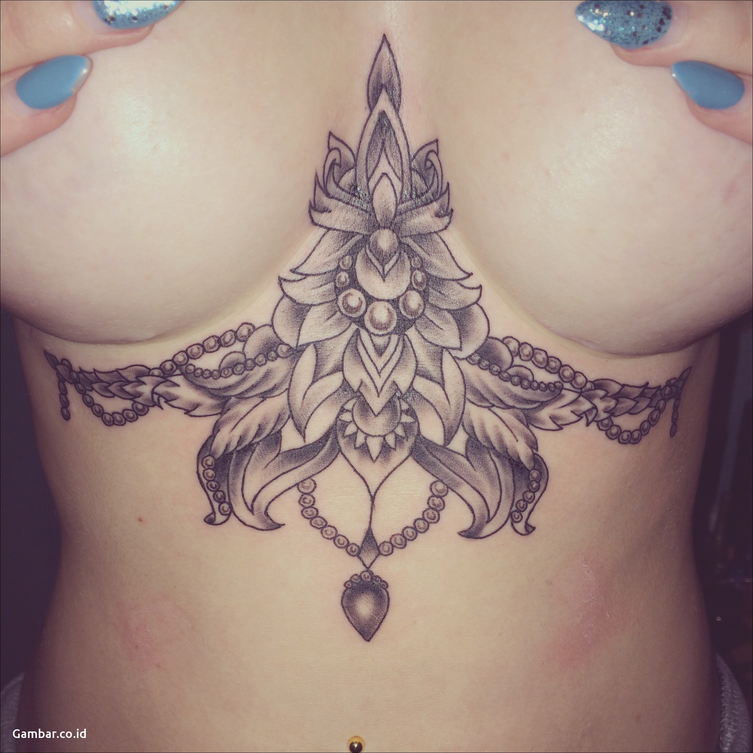 Download Gambar Under Chest Tattoos For Women Amazing Tattoo within size 2448 X 2448