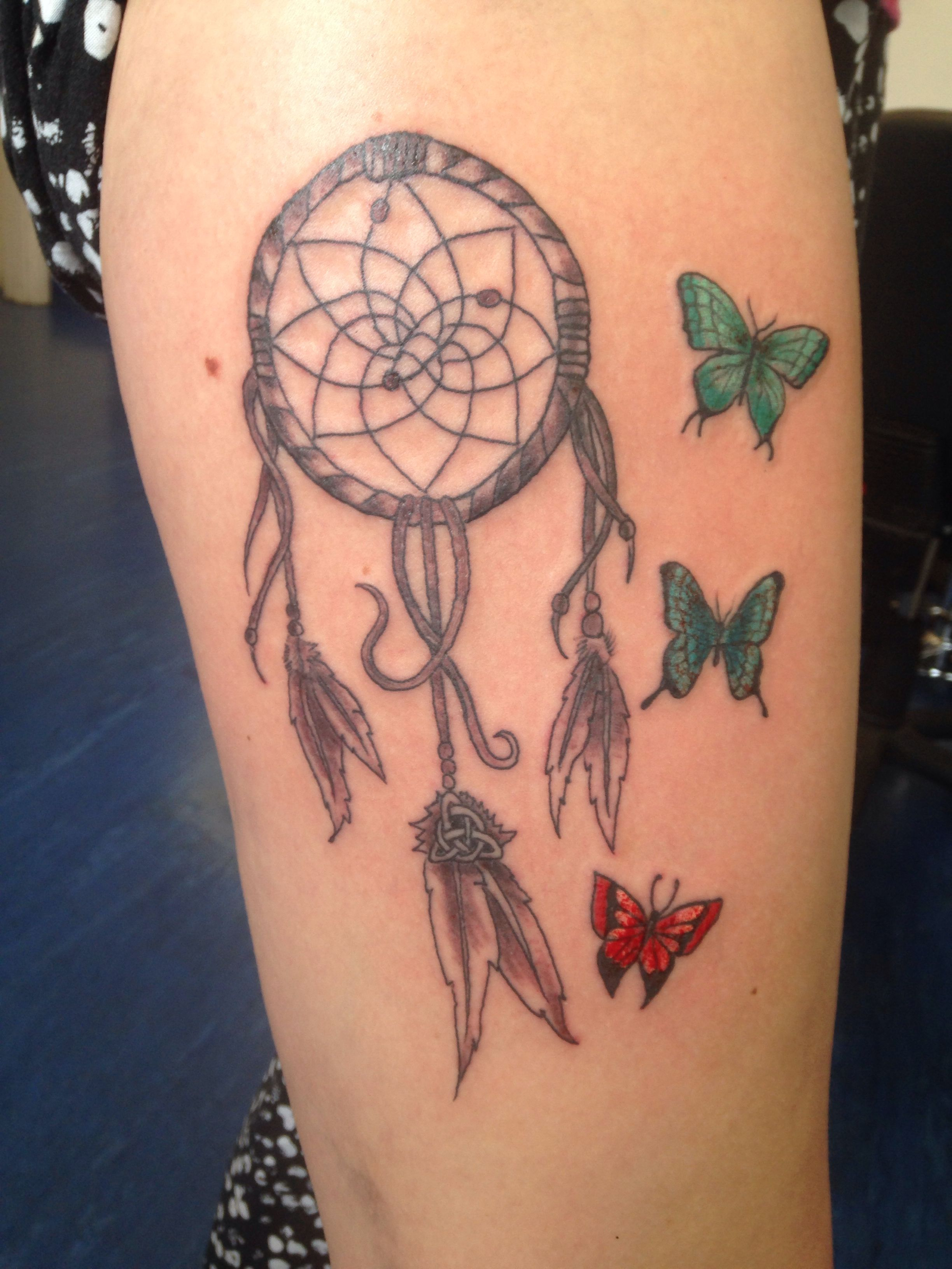 Dream Catcher Butterfly Tattoo Tatoos Dream Catcher Tattoos in size 2448 X 3264