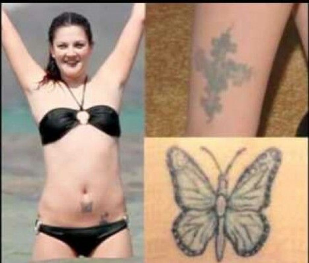 Drew Barrymore Tattoo Monarch Programming Monarch Butterfly In Drew pertaining to dimensions 1024 X 871