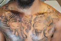 Egyptian Chest Black House Ink Tattoos regarding proportions 895 X 898