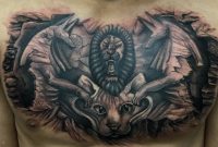 Egyptian Tattoo On Man Chest Luis K Osorio throughout proportions 960 X 960