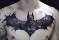Fabulous Batman Tattoo On Mens Chest Mexican Girls Batman inside proportions 960 X 960