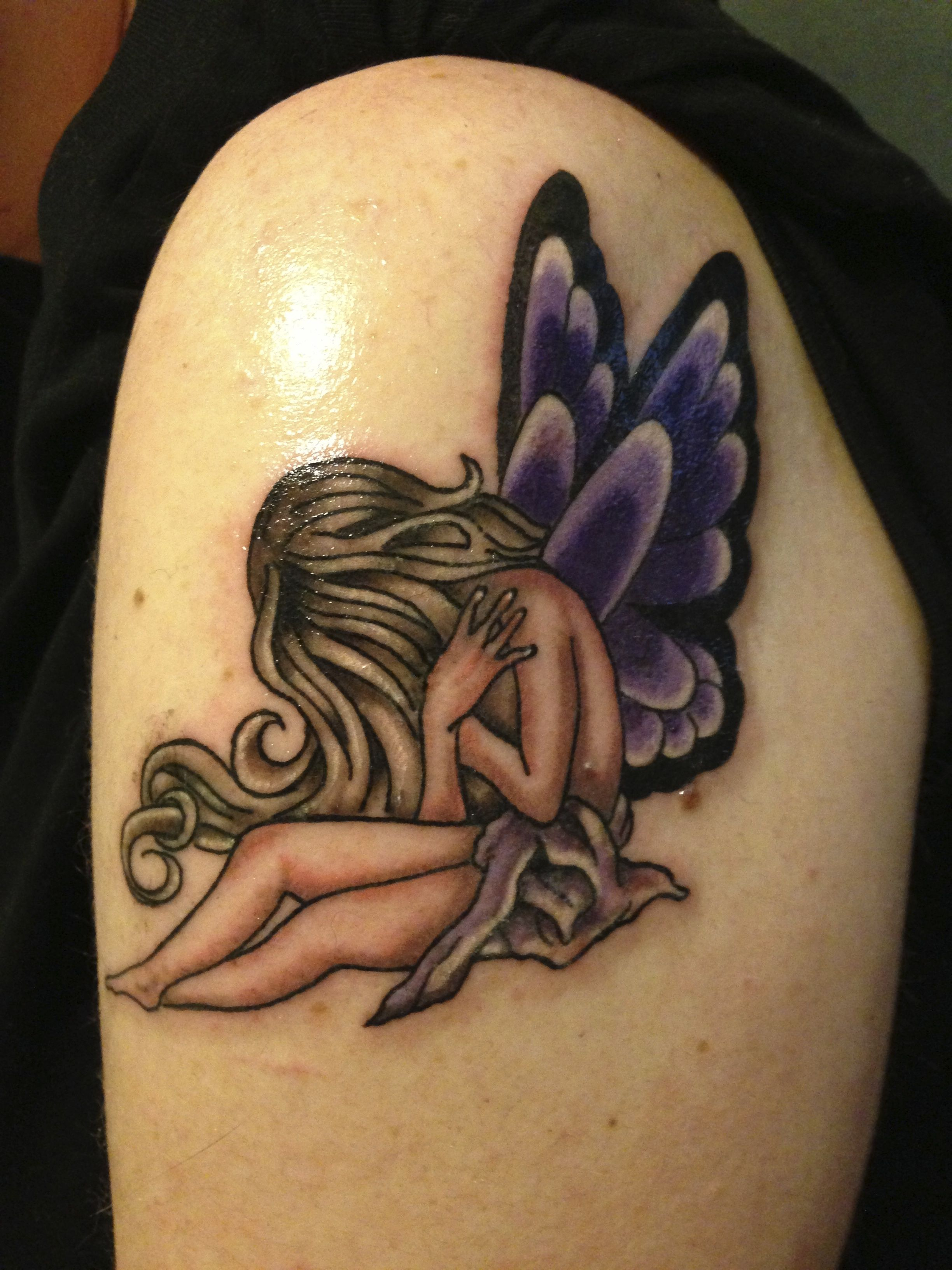 Fairy Tattoo Lupus Tattoo Brad From Scorpion Ink Symbolic Of A for size 2448 X 3264