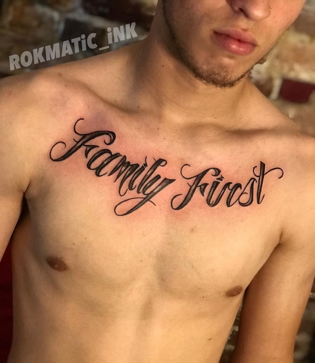 Family First Always Rokmatic Ink Tattoo Thetattplug with regard to sizing 1080 X 1247