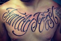 Family First Tattoo Design On Chest Family First Chest Piece pertaining to measurements 2084 X 2084