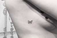 Fine Line Butterfly Tattoo On The Side Boob Tattoos Tattoo regarding measurements 1000 X 1000