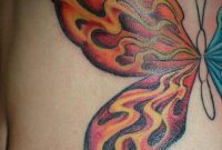 Fire And Ice Butterfly Tattoo Tattoos Tattoos Butterfly Images within sizing 800 X 1067