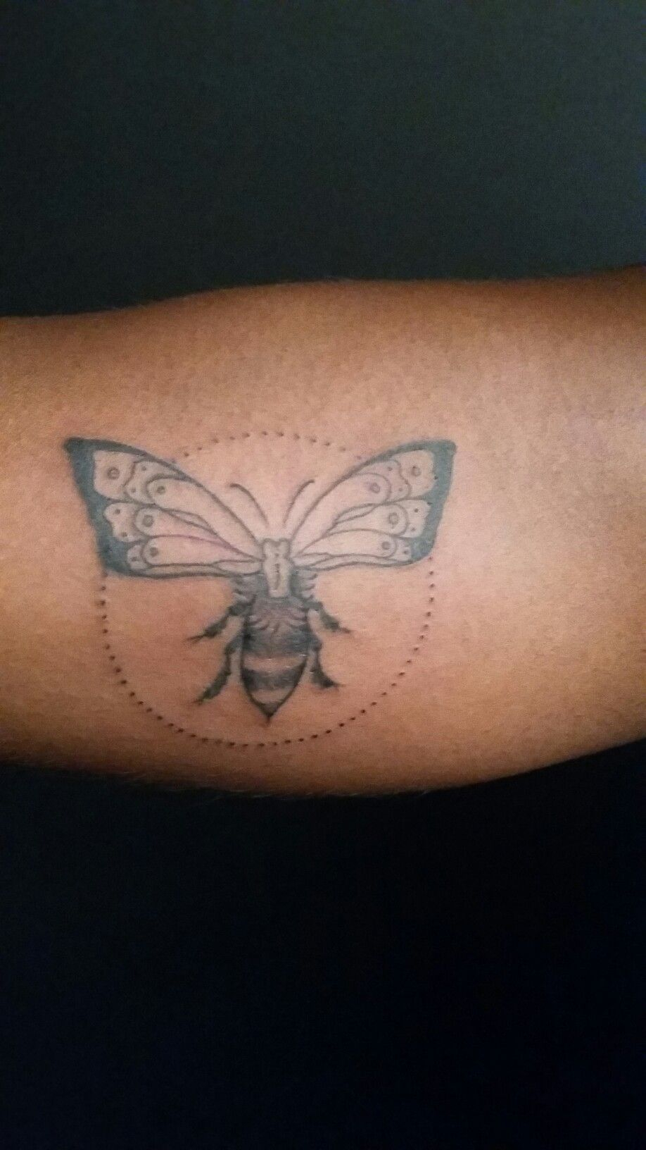 Float Like A Butterfly Sting Like A Bee Ink Bee Tattoo Float regarding dimensions 918 X 1632