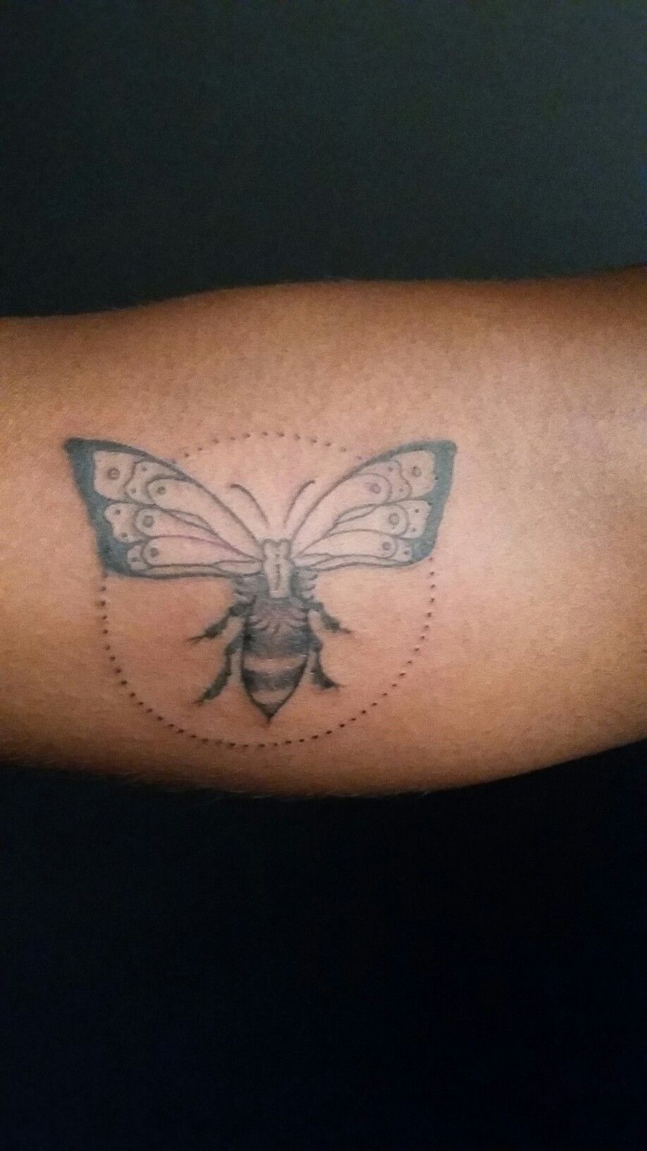 Float Like A Butterfly Sting Like A Bee Ink Bee Tattoo Float regarding proportions 918 X 1632