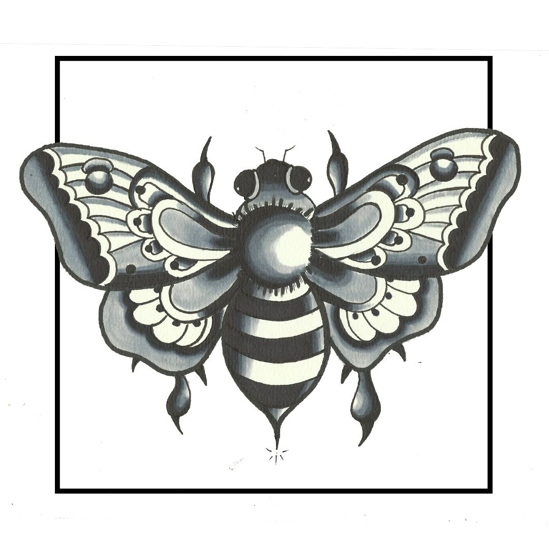 Float Like A Butterfly Sting Like A Bee Traditional Butterfly Bee within sizing 1080 X 1080