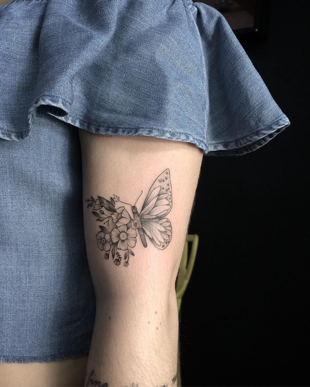 Floral Butterfly Tattoos On Men Tattoos Star Tattoos throughout dimensions 1080 X 1348