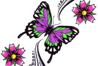 Flower And Butterfly Tattoos The Wonderful Think About Tattoo inside measurements 788 X 1013