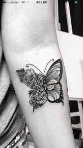 Flower Butterfly Tattoo Tatoos Tattoos Flower Tattoos intended for proportions 750 X 1334