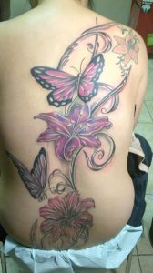 Flower Vine Butterfly Tattoothisbut My Arm Tattoo Ideas pertaining to sizing 1150 X 2048