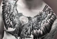 Flying Eagle Chest Tattoo Birds Tattoos Eagle Chest Tattoo with regard to proportions 1080 X 1068