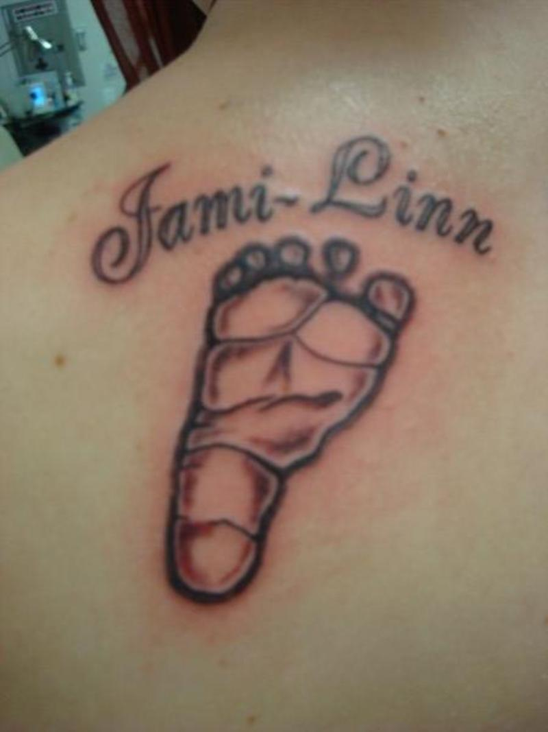 Footprint Tattoos Designs Ideas And Meaning Tattoos For You pertaining to proportions 800 X 1067