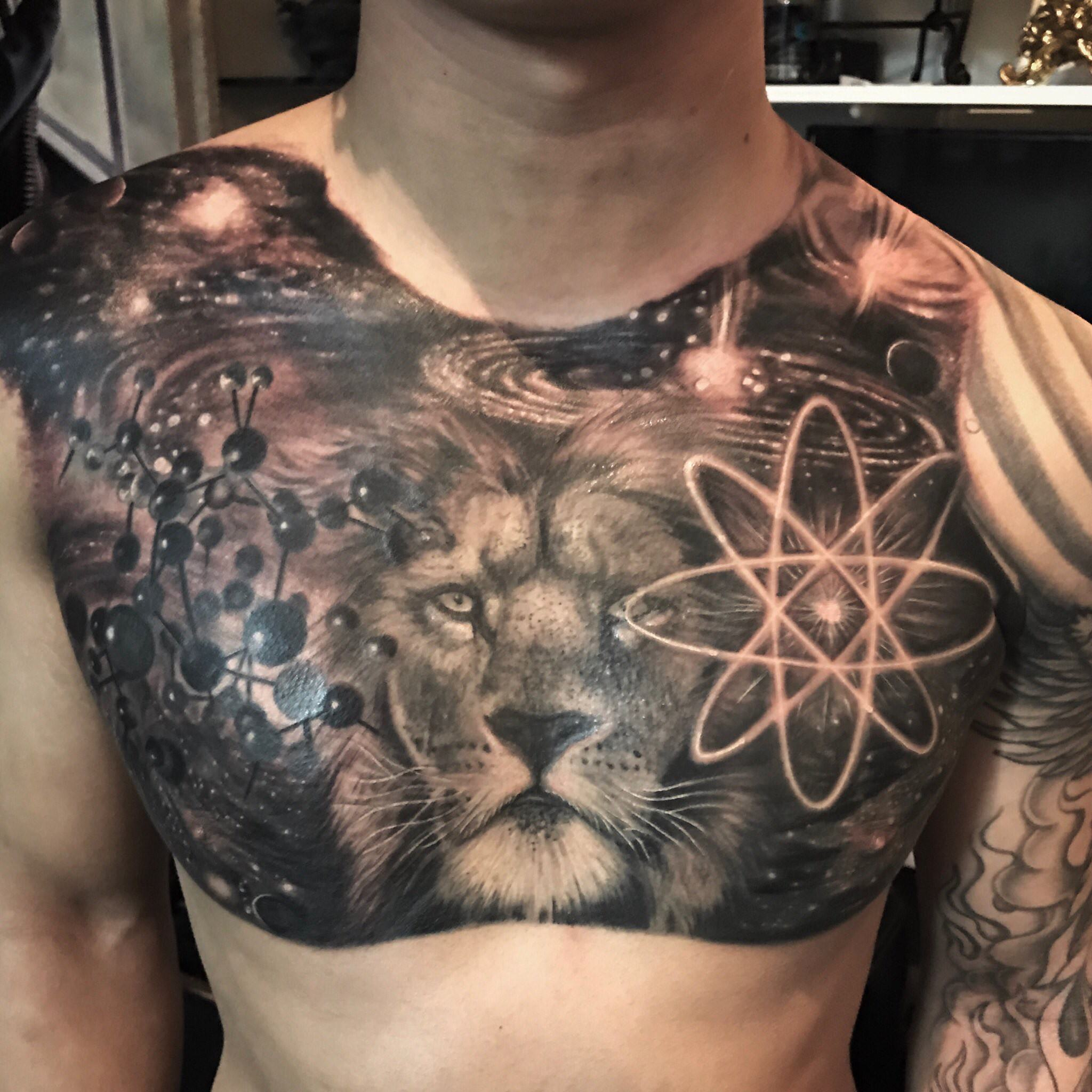 Fortnite Pro Spacelyons Chest Tattoo Atbge in sizing 2048 X 2048