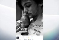 Freddie One Directions Louis Posts Ba Pic throughout size 2048 X 1152