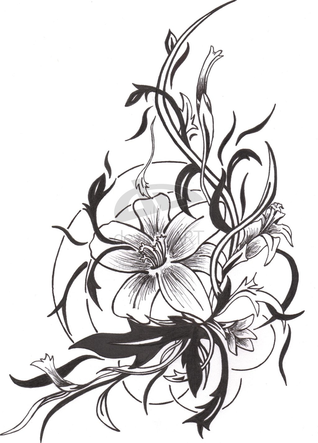 Free Flower Tattoo Designs Download Free Clip Art Free Clip Art On in measurements 1024 X 1424
