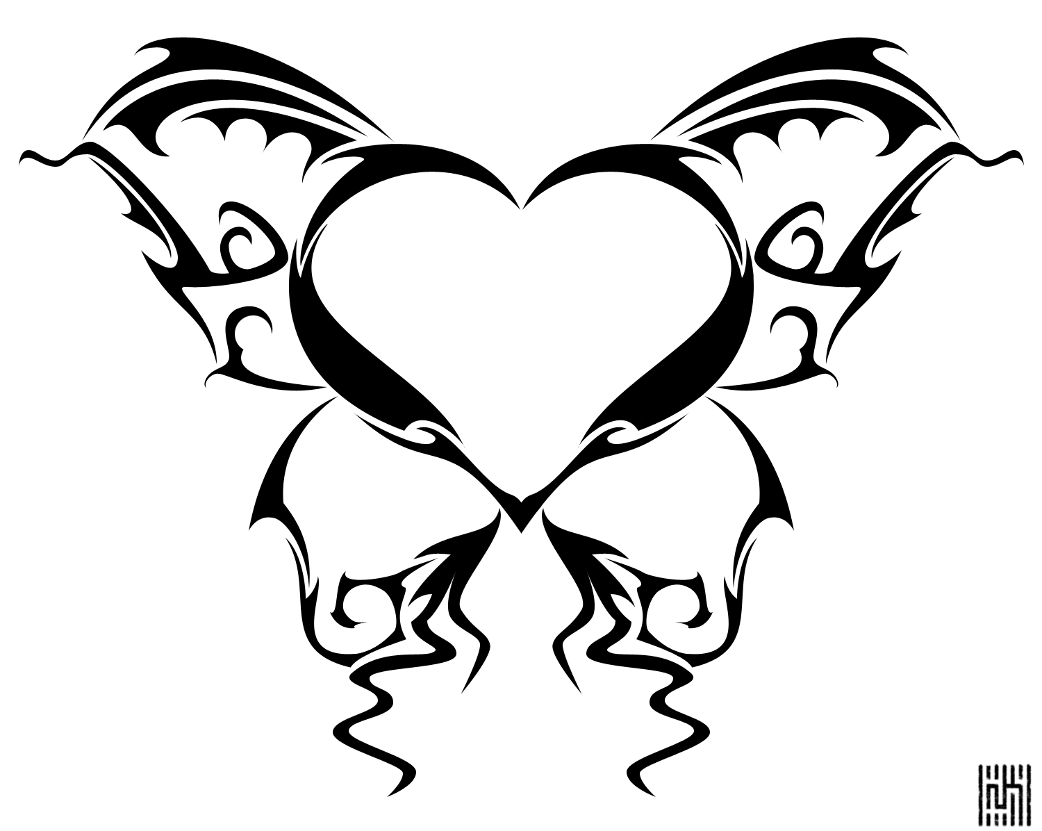 Free Free Heart Tattoo Designs Download Free Clip Art Free Clip regarding proportions 1500 X 1196