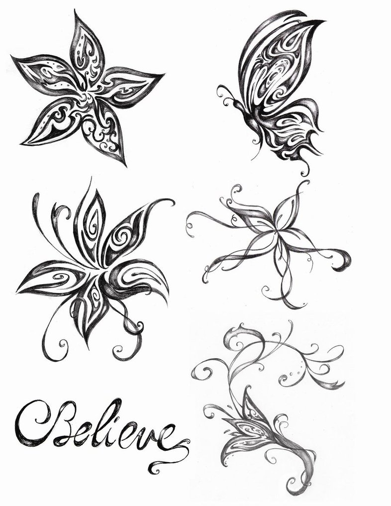 Free Libra Flowers And Butterfly Tattoo Design In 2017 Real Photo regarding size 786 X 1017