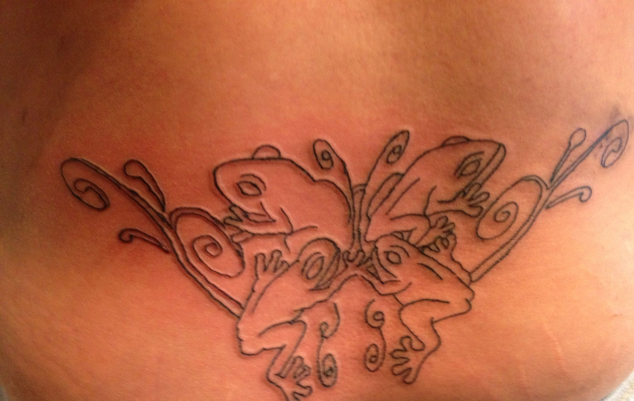 Frog Butterfly Tattoo If I Was Still Brave Enough To Get Another regarding sizing 2032 X 1284