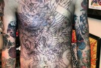 Full Chest And Stomach Outline Tattoo intended for dimensions 1200 X 1200