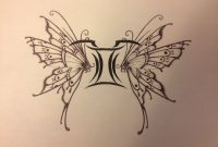 Gemini Butterfly Tattoos Horoscope Tattoos Tattoos Gemini inside proportions 3264 X 2448