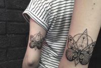 Geometric Blackwork Butterfly Tattoo Allantattooer Butterfly within measurements 1080 X 1080