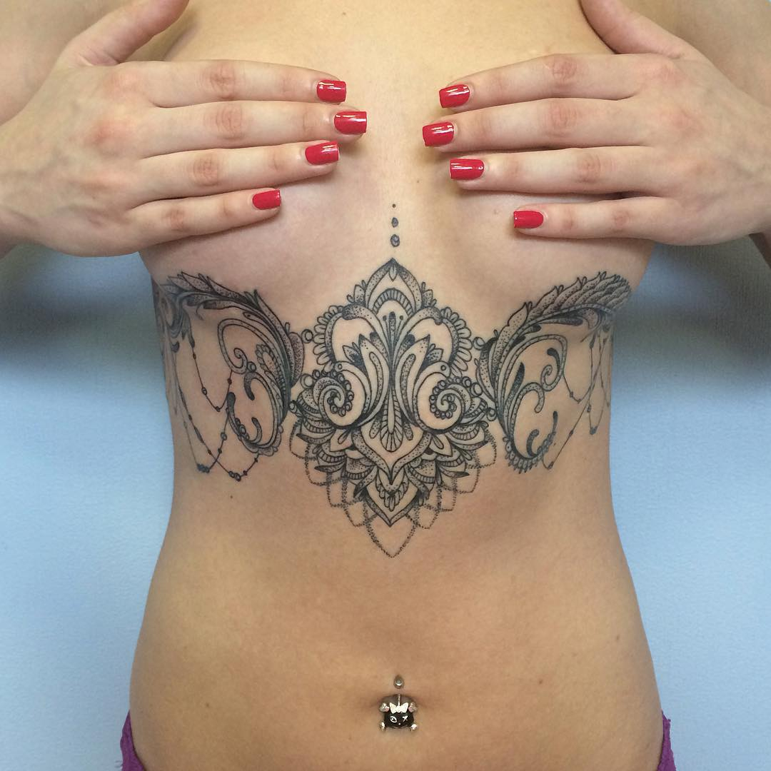 Girl Stomach Tattoo Best Tattoo Ideas Gallery pertaining to proportions 1080 X 1080
