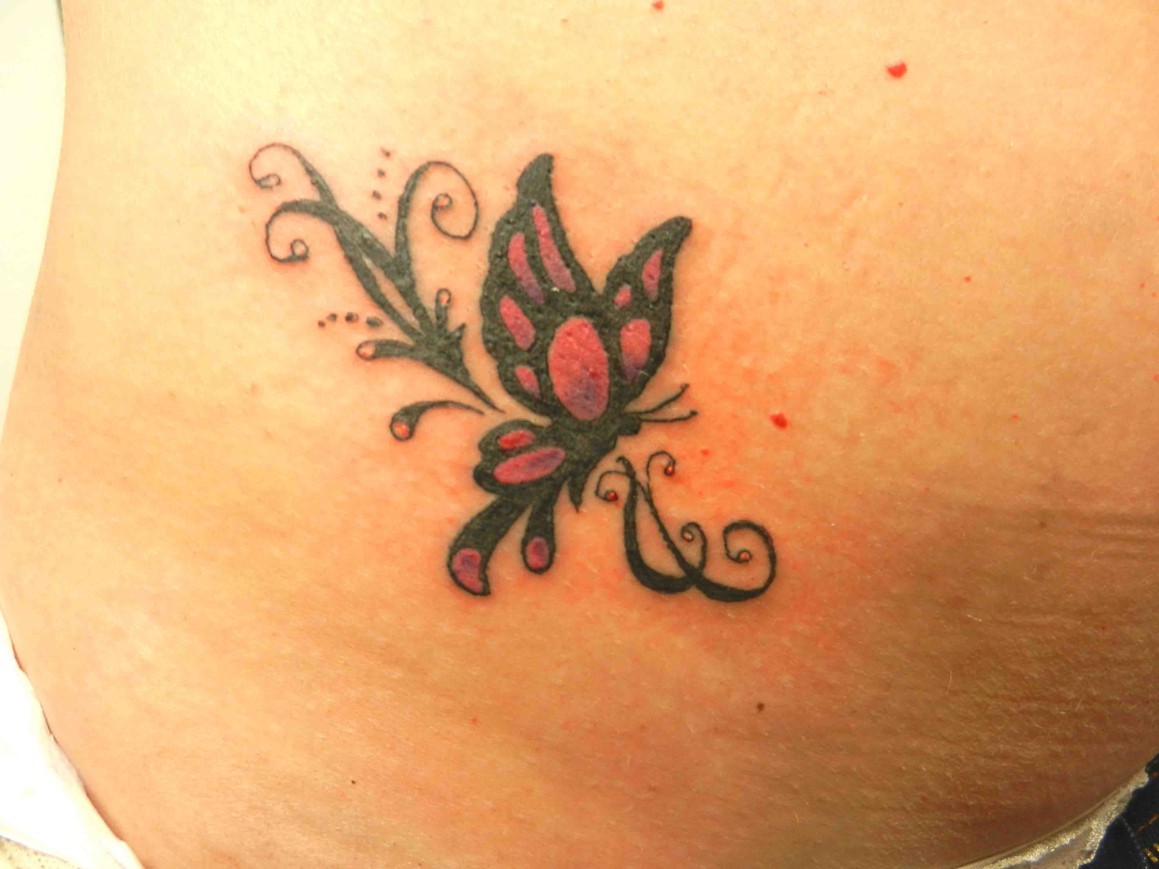 Girly Butterfly Tattoo Tattoos Justin Butterfly Tattoo with regard to measurements 4000 X 3000