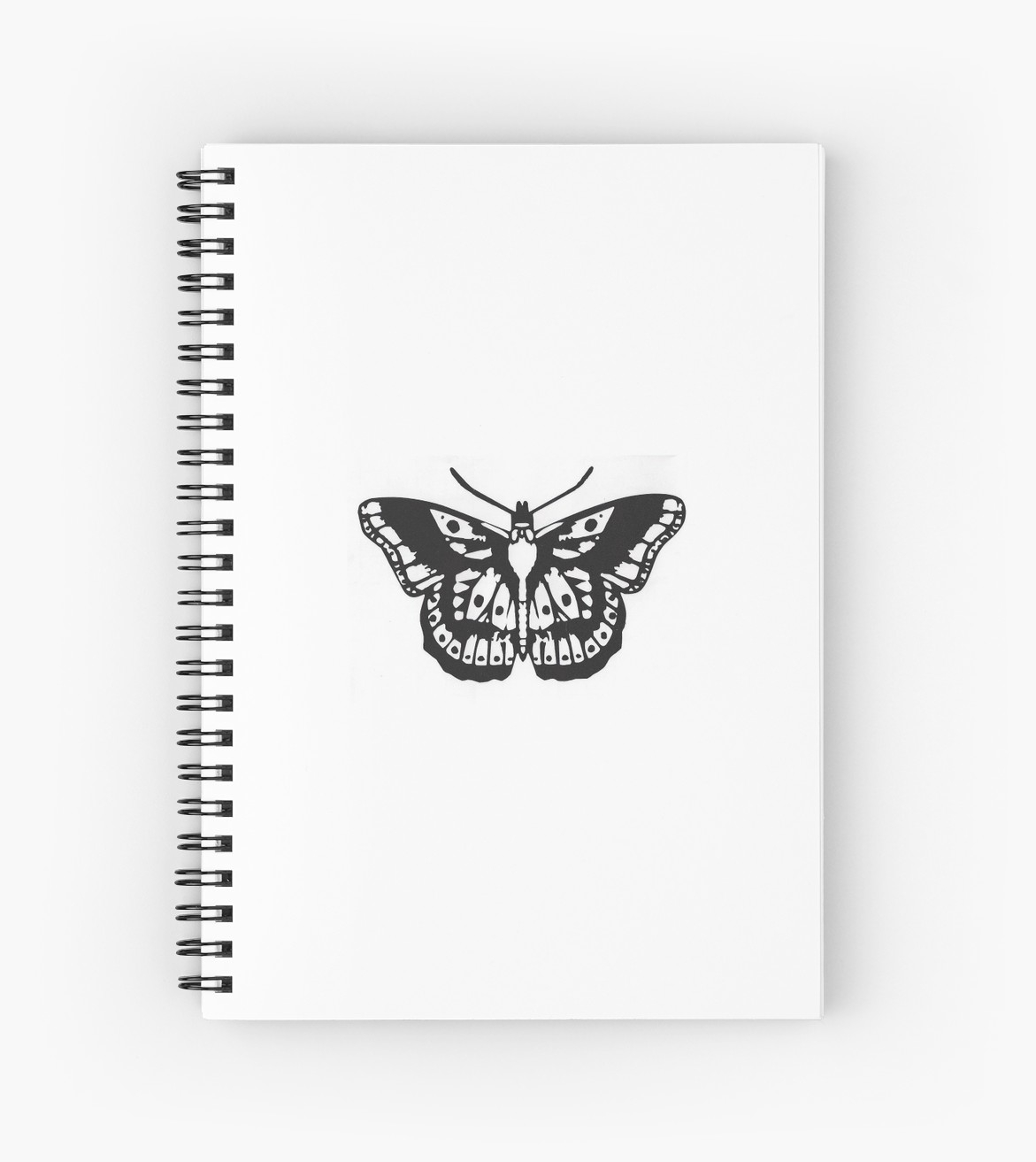 Harry Styles Butterfly Tattoo Spiral Notebook Wahwillow Redbubble for size 1171 X 1313