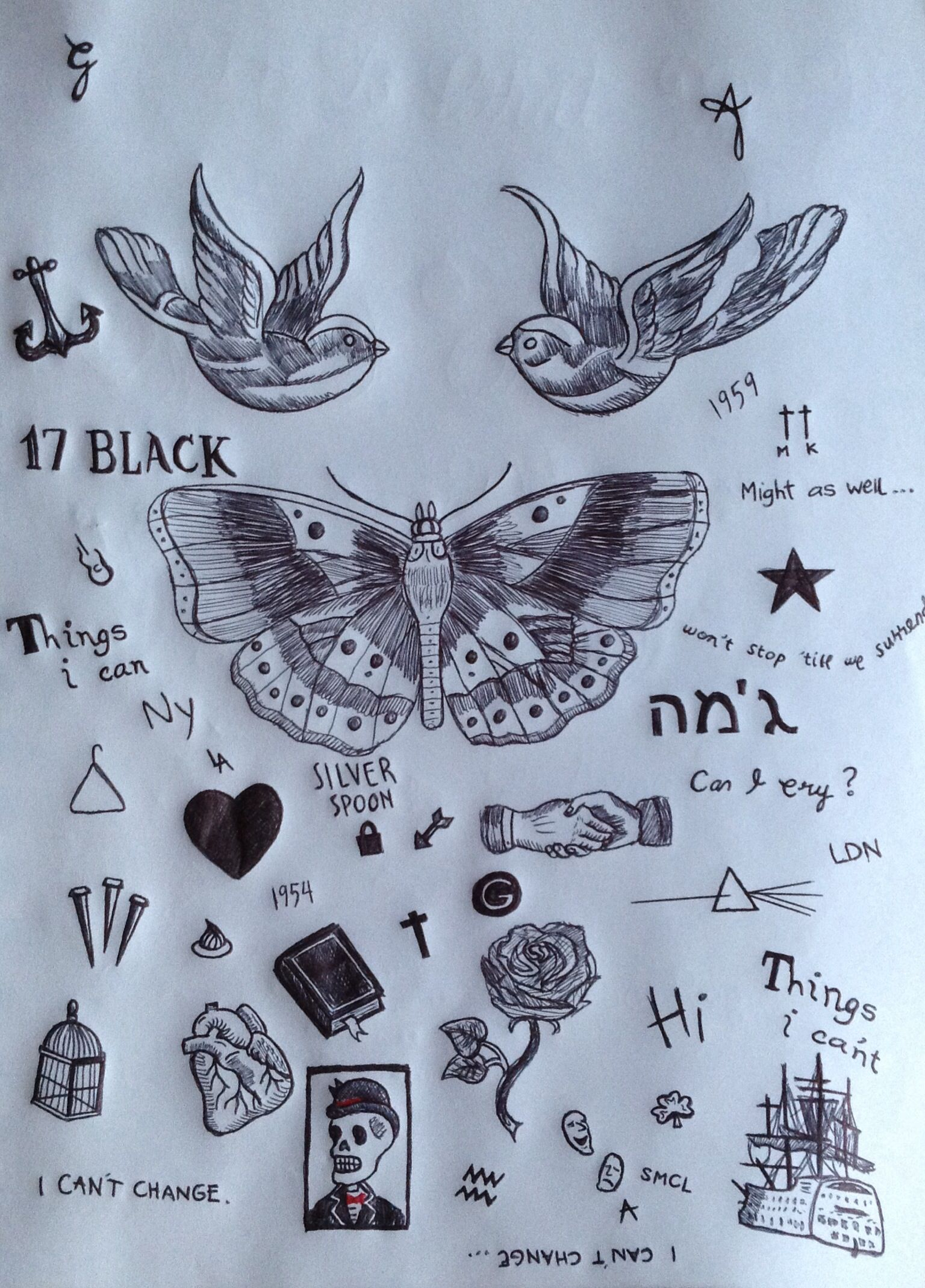 Harry Styles True Art Tattoos They Need The Anchor And His Leafs in measurements 1536 X 2138