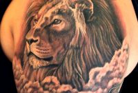 Heart Of The Lion Tattoo On Shoulder Tattoo Ideas within sizing 1245 X 1500