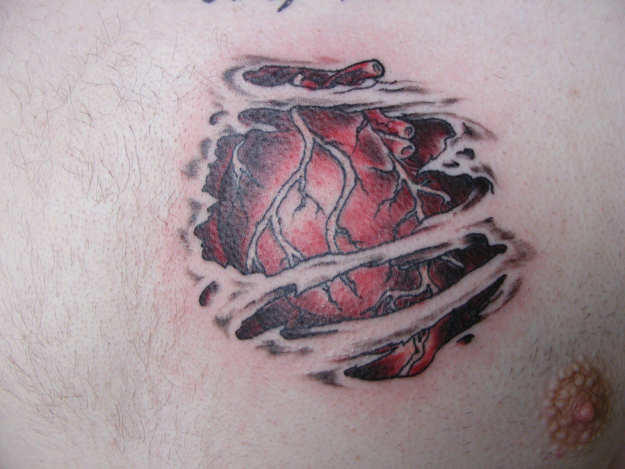 Heart Ripping Out Of Chest Tattoos Got Ink Chest throughout dimensions 2048 X 1536